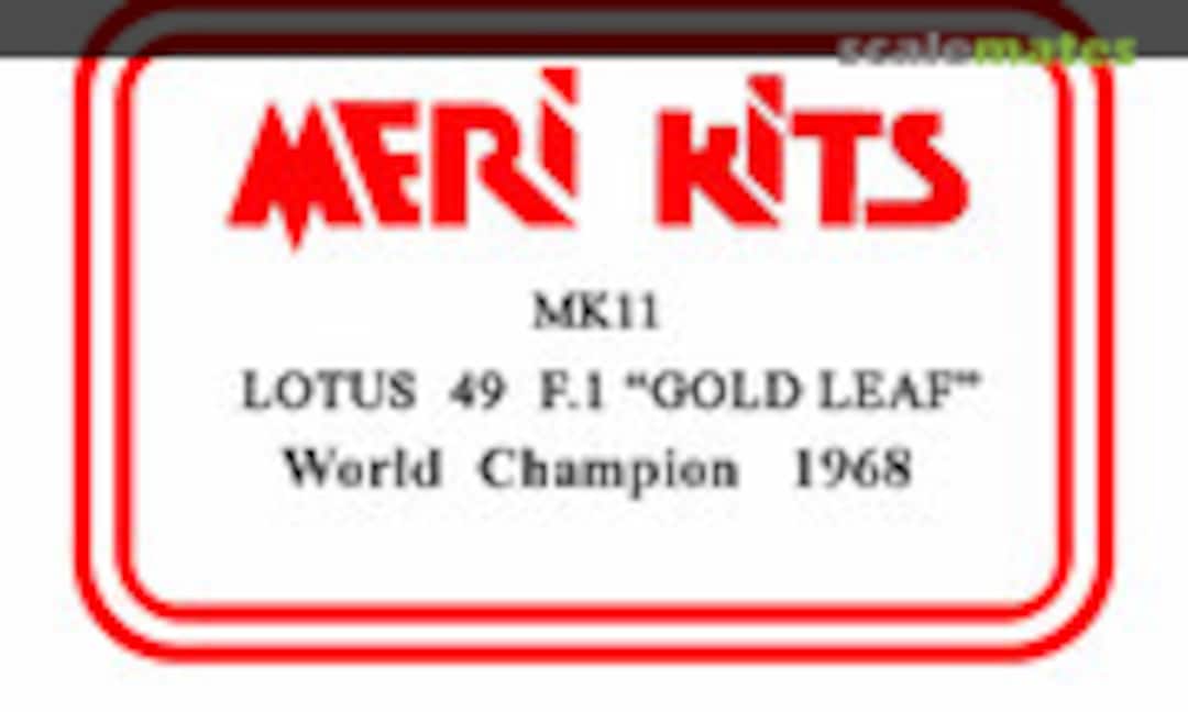 1:43 Lotus 49 Ford (Meri Kits MK11)