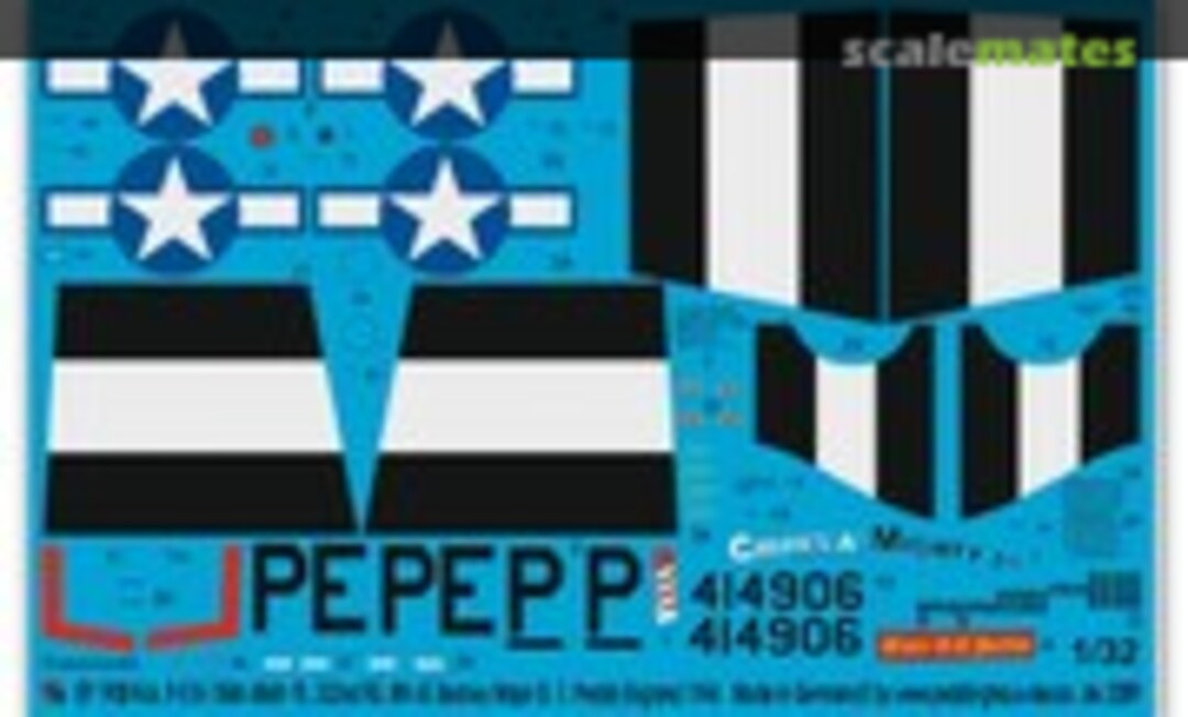 1:32 N.A. P-51B-15NA (Peddinghaus-Decals 1908) 1908