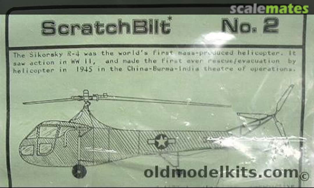Boxart Sikorsky R-4 / HNS-1 2 ScratchBilt
