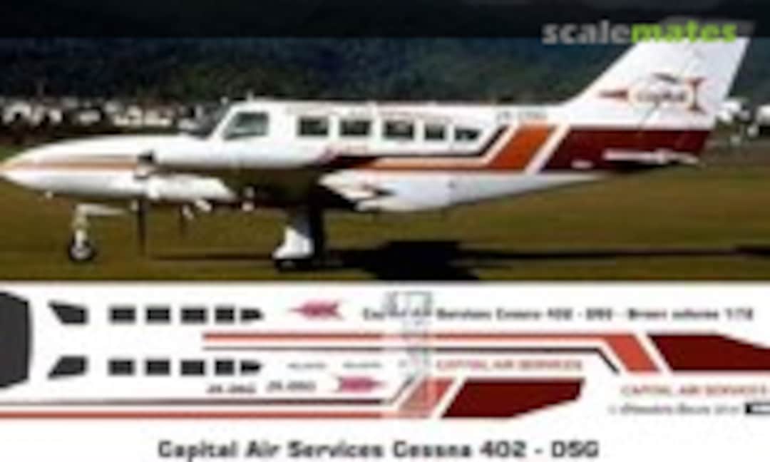 1:72 Cessna 402 - Capital Air Services DSG (Oldmodels Decals OMD0563) OMD0563