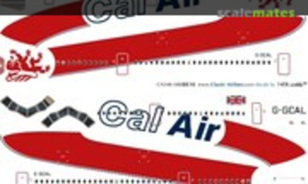 1:144 Cal Air DC10 (Classic Airlines CA144-348) CA144-348