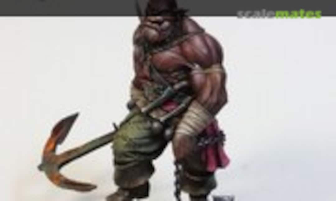 75mm Redghar the Black Orc (Big Child Creatives BCBS700011) BCBS700011