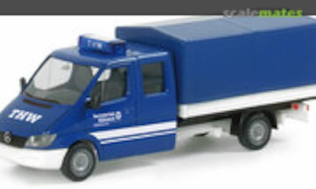 1:87 Mercedes Benz Sprinter Doka THW Bad Essen (Herpa 046961)