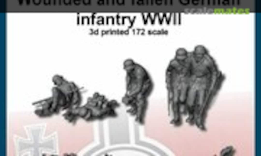 1:72 Wounded and fallen German Infantry WWII (FC Model Trend 72424) 72424