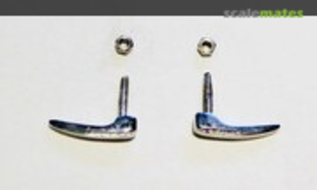 1:8 Gurney - Nutting Door Handle, Interior, Style A - 1 pair (Model Motorcars R001a) R001a