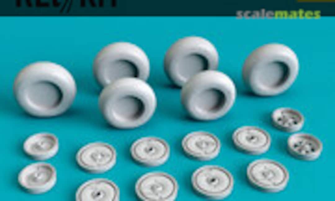 1:32 He-219 Uhu wheels set weighted (ResKit RS32-0307) RS32-0307