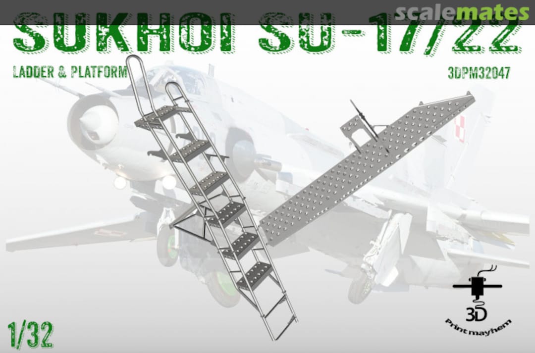 Boxart Sukhoi Su-17/22 Ladder & Platform 3DPM32047 3D Print Mayhem Boxart Sukhoi Su-17/22 Ladder & Platform 3DPM32047 3D Print Mayhem