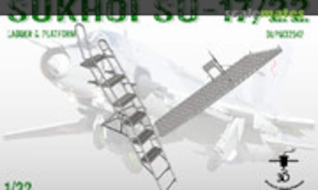 1:32 Sukhoi Su-17/22 Ladder & Platform (3D Print Mayhem 3DPM32047) 3DPM32047
