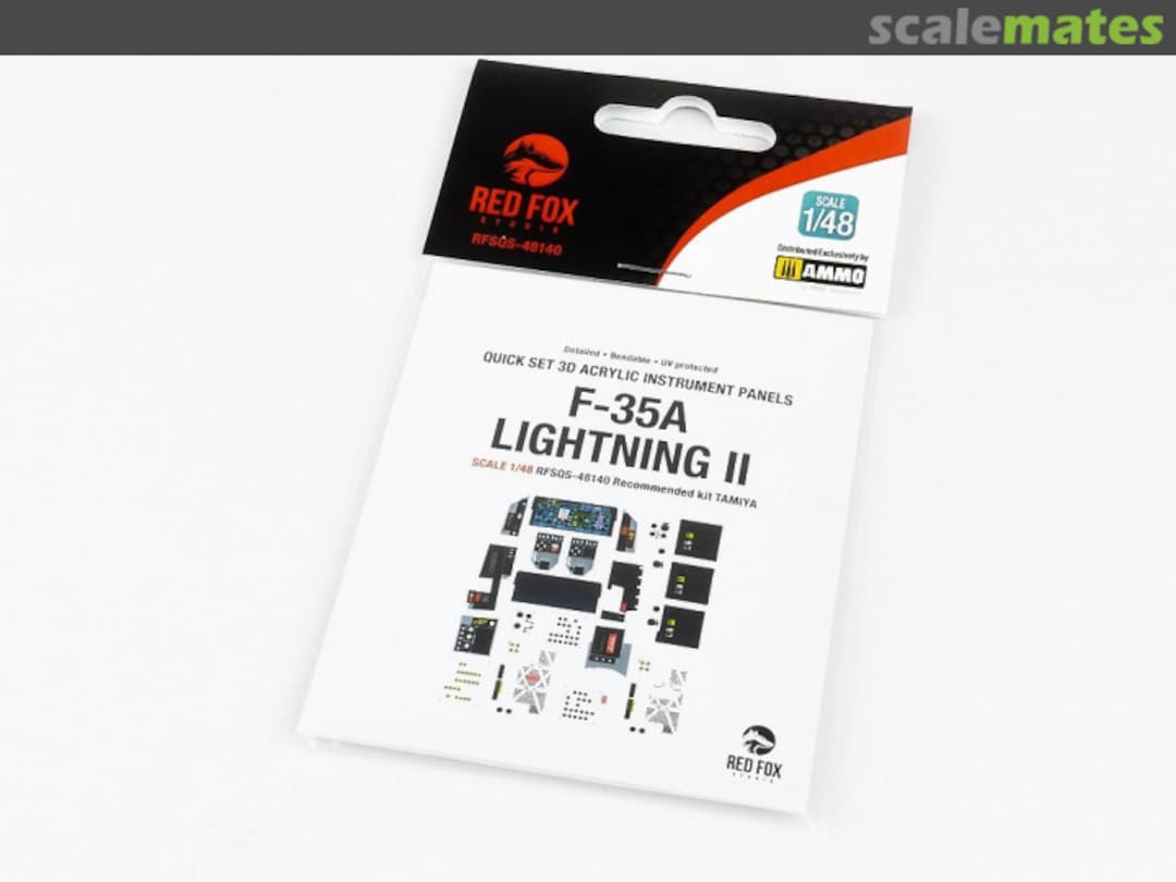 Boxart F-35A Lightning II RFSQS-48140 Red Fox Studio Boxart F-35A Lightning II RFSQS-48140 Red Fox Studio