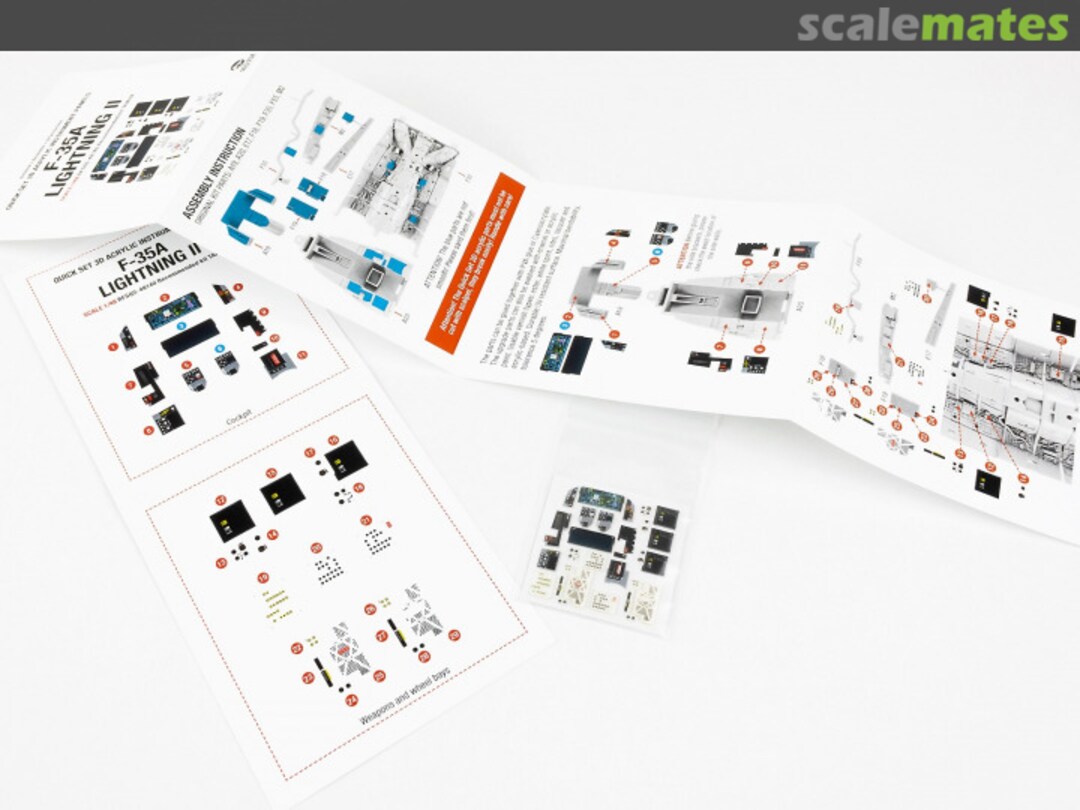 Contents F-35A Lightning II RFSQS-48140 Red Fox Studio Contents F-35A Lightning II RFSQS-48140 Red Fox Studio
