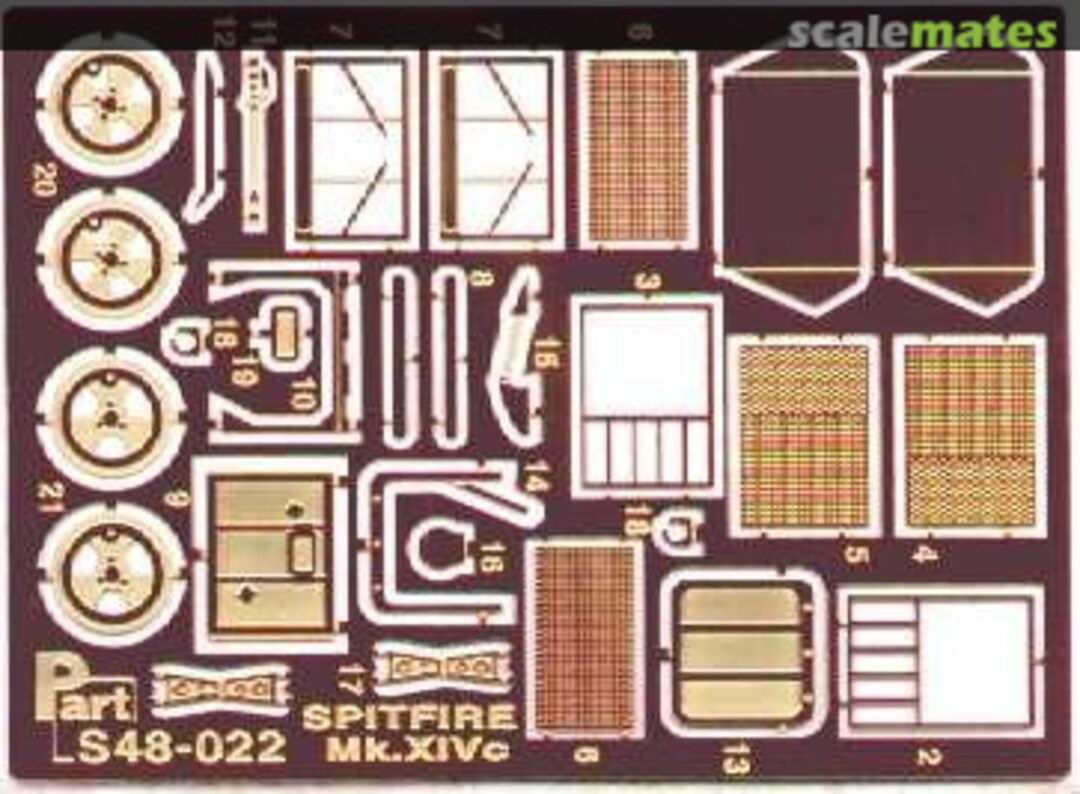 Boxart Spitfire Mk.XIVc S48-022 Part