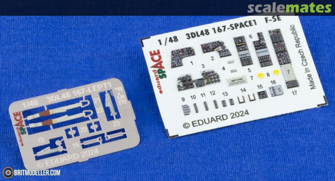 Boxart F-5E SPACE (3D Decals) 3DL48167 Eduard Boxart F-5E SPACE (3D Decals) 3DL48167 Eduard