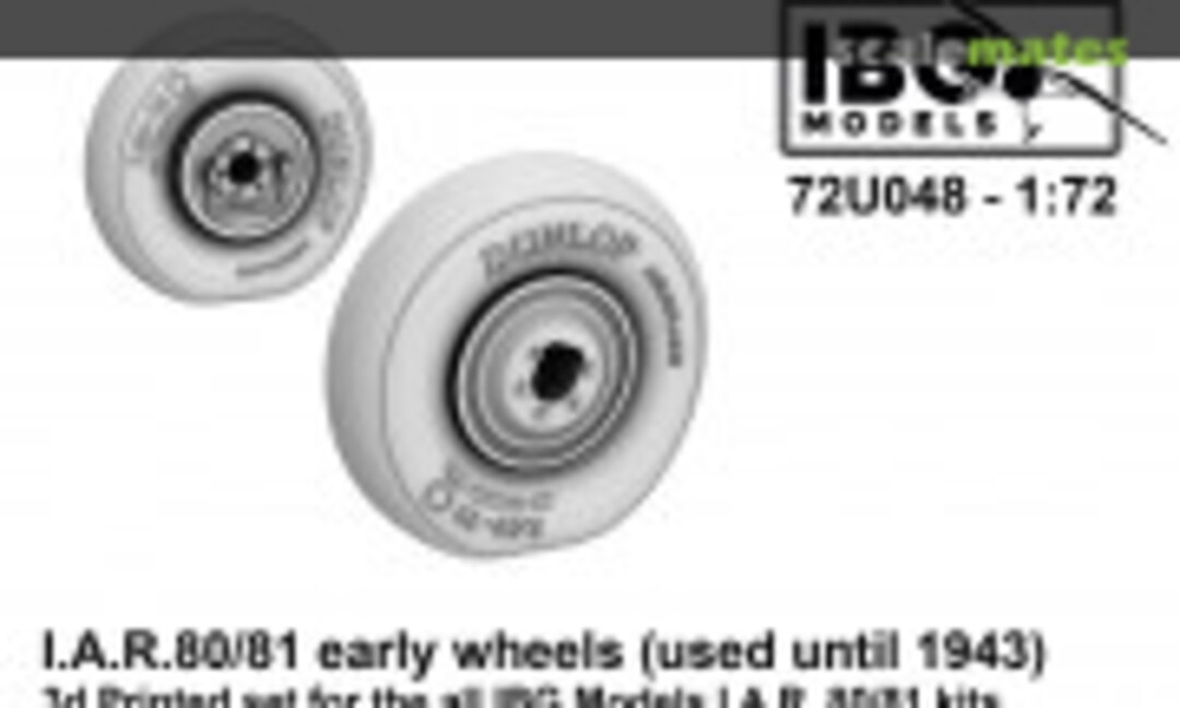 1:72 I.A.R.80/81 early wheels (IBG Models 72U048)