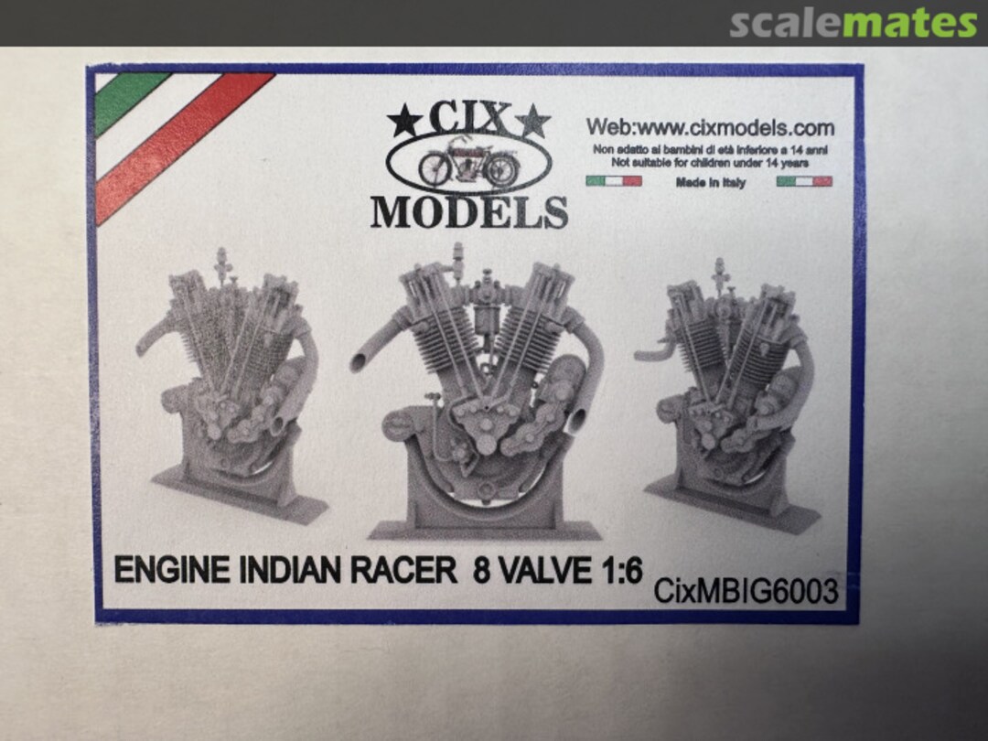Boxart Engine Indian Racer 8 Valve BIG6003 Cix Models Boxart Engine Indian Racer 8 Valve BIG6003 Cix Models