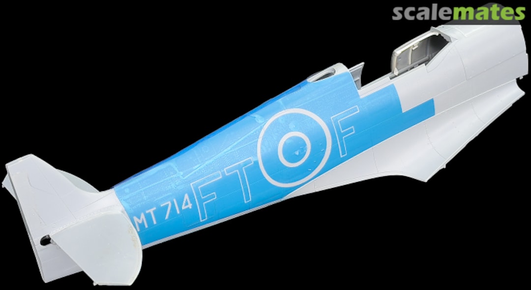 Boxart Spitfire Mk. VIII RAF 43 Sqn, FT-F Addendum HAD24018 Hawaiian Air Depot Boxart Spitfire Mk. VIII RAF 43 Sqn, FT-F Addendum HAD24018 Hawaiian Air Depot