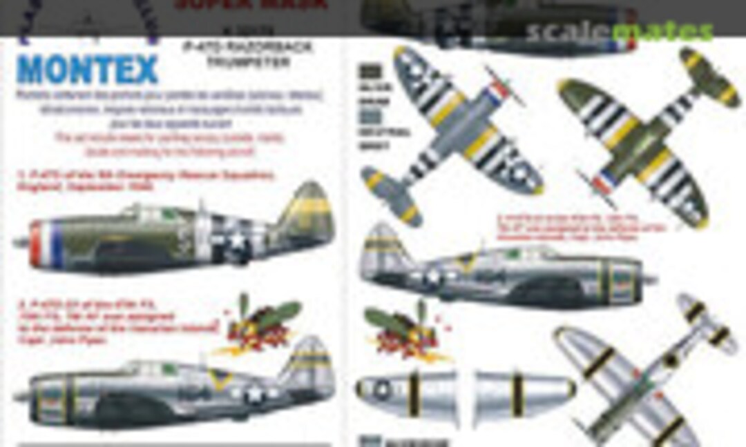 1:32 Republic P-47D Thunderbolt (Montex K32175) K32175