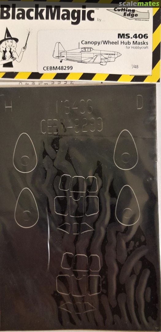 Boxart MS.406 Canopy & Wheel Hub Masks CEBM48299 Cutting Edge Modelworks Boxart MS.406 Canopy & Wheel Hub Masks CEBM48299 Cutting Edge Modelworks