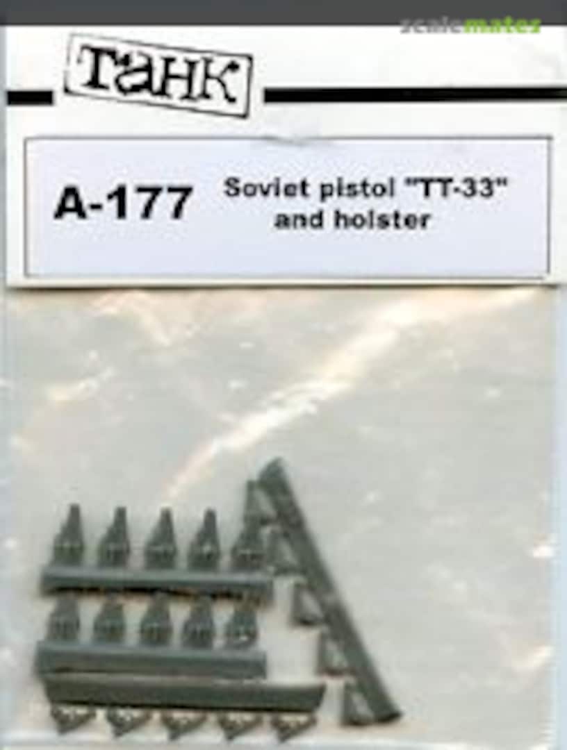 Boxart Soviet Pistol "TT-33" and Holster (10 Pcs.) TA177 Tank Boxart Soviet Pistol "TT-33" and Holster (10 Pcs.) TA177 Tank