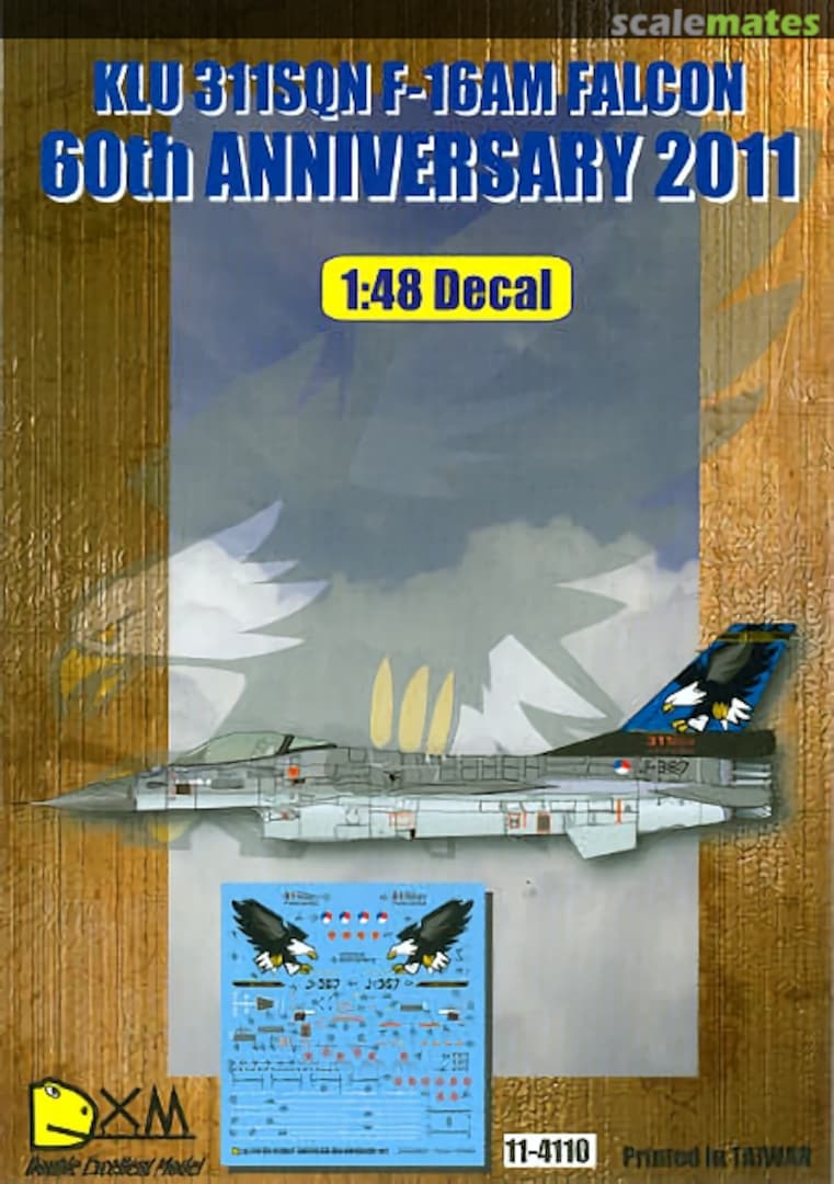 Boxart KLU 311SQ F-16AM Falcon 11-4110 Double Xcellent Model Boxart KLU 311SQ F-16AM Falcon 11-4110 Double Xcellent Model