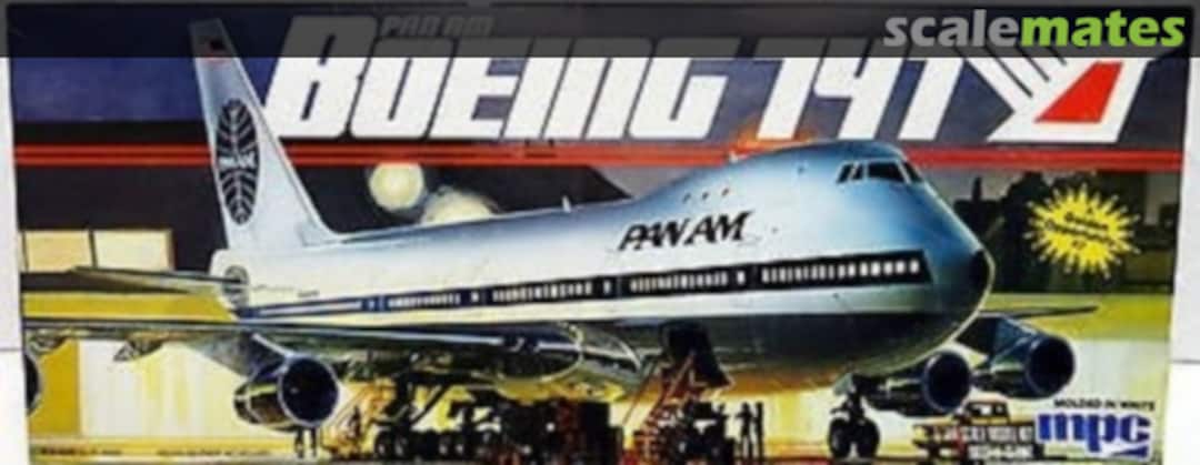 Boxart Pan Am Boeing 747 1-4751 MPC Boxart Pan Am Boeing 747 1-4751 MPC