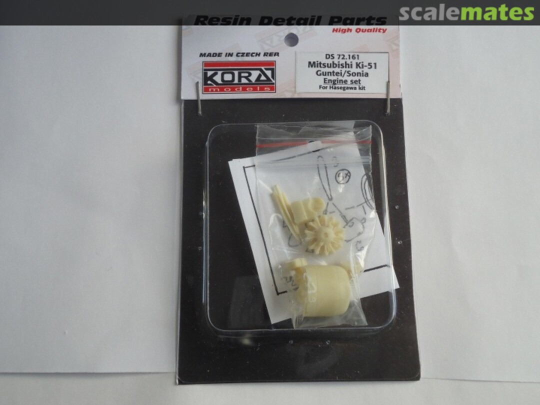 Boxart Mitsubishi Ki-51 Sonia, Engine set DS72.161 Kora Models Boxart Mitsubishi Ki-51 Sonia, Engine set DS72.161 Kora Models