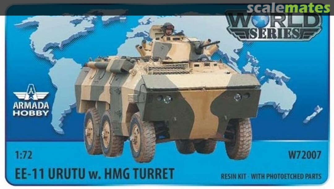 Boxart EE-11 Urutu w. HMG Turret W72007 Armada Hobby Boxart EE-11 Urutu w. HMG Turret W72007 Armada Hobby