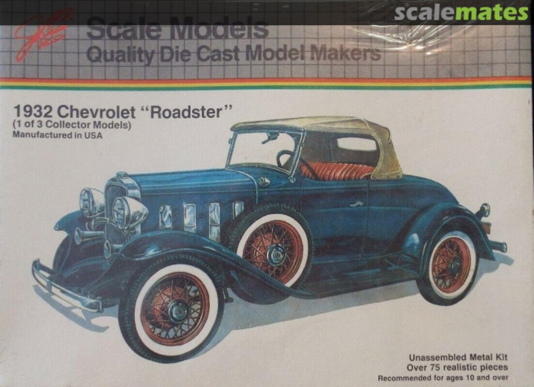 Boxart 1932 Chevrolet "Roadster" 4003 JLE Scale Models Boxart 1932 Chevrolet "Roadster" 4003 JLE Scale Models