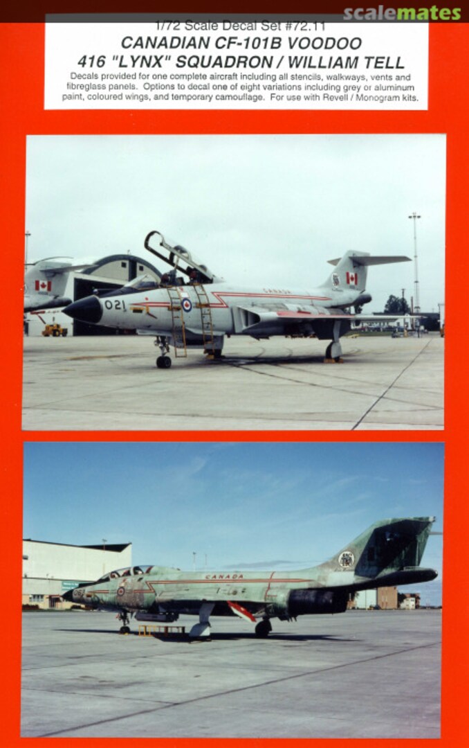 Boxart Canadian CF-101B Voodoo 72.11 Leading Edge Boxart Canadian CF-101B Voodoo 72.11 Leading Edge