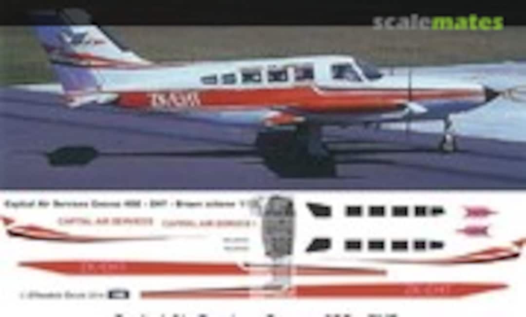 1:72 Cessna 402 - Capital Air Services EHT (Oldmodels Decals OMD0564) OMD0564