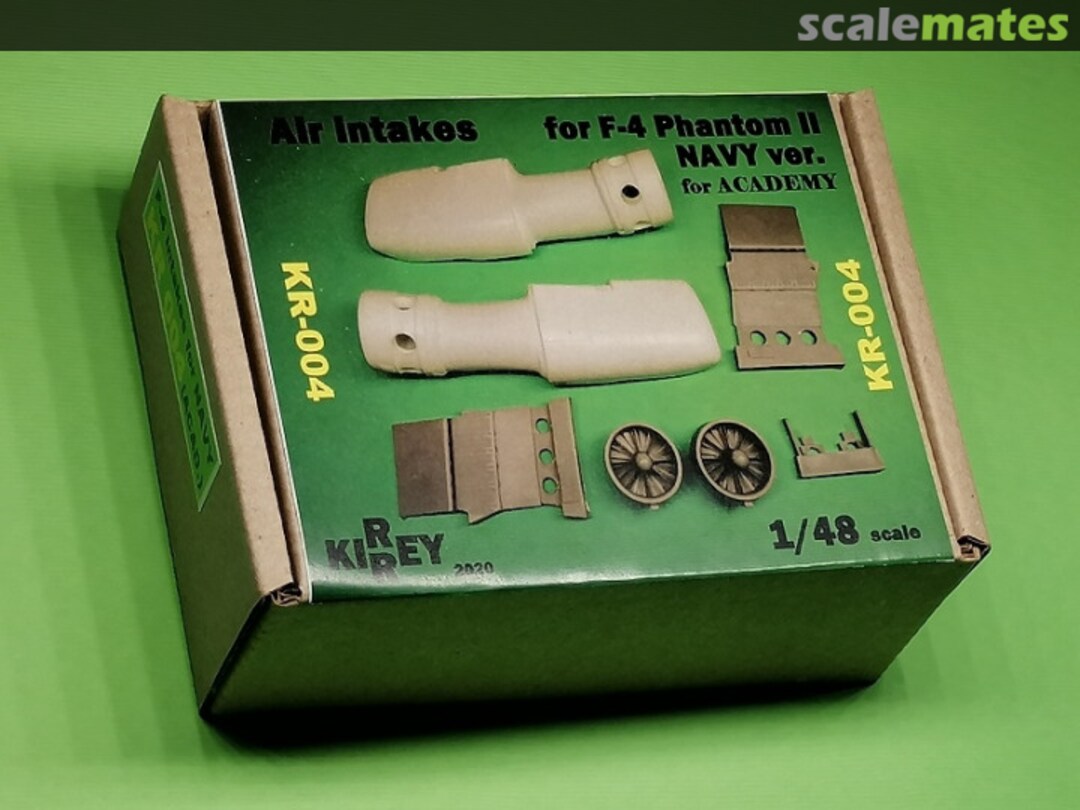 Boxart F-4 Navy intakes (Academy) KR004 KiRRey