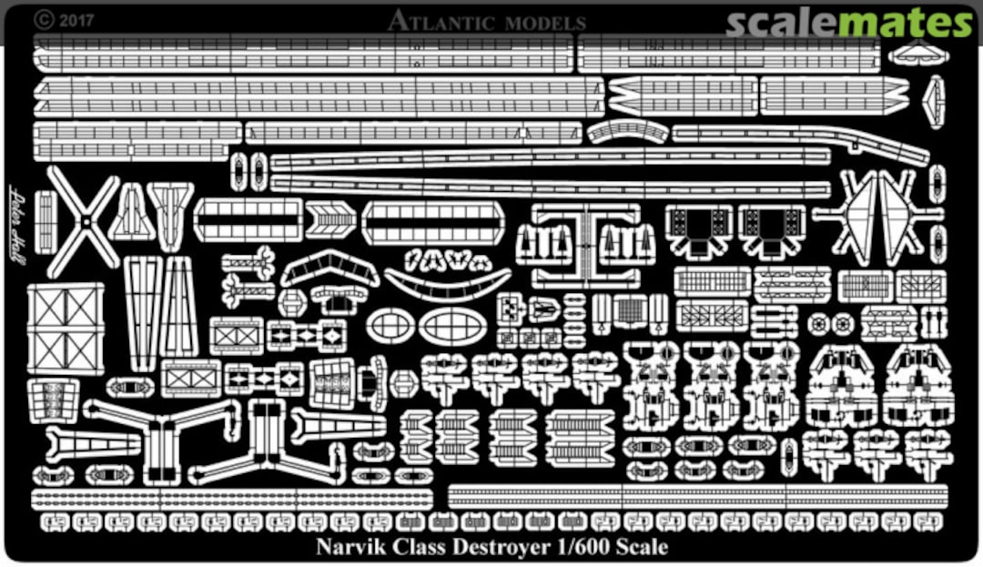 Boxart Narvik Class Destroyer ATEM60011 Atlantic Models Boxart Narvik Class Destroyer ATEM60011 Atlantic Models