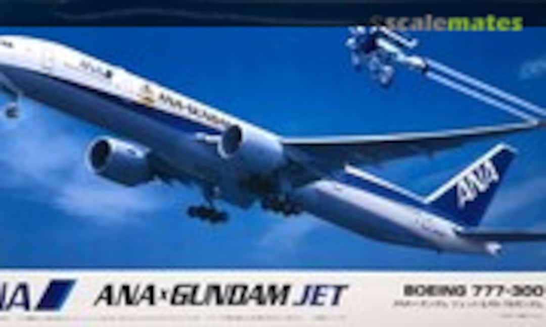 1:200 Boeing 777-300 ANAxGundam Jet &amp; RX-78 Gundam (Bandai 0166857)