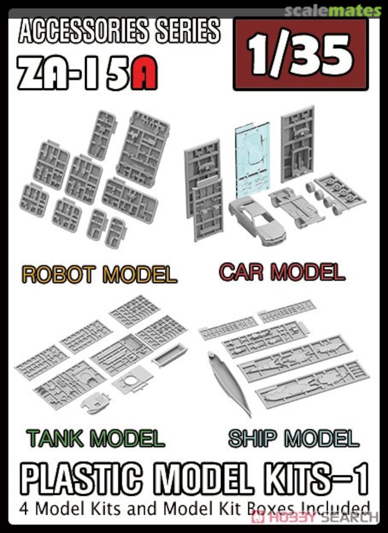 Boxart Plastic Model Kit Set 1 ZA-015A Tori Factory