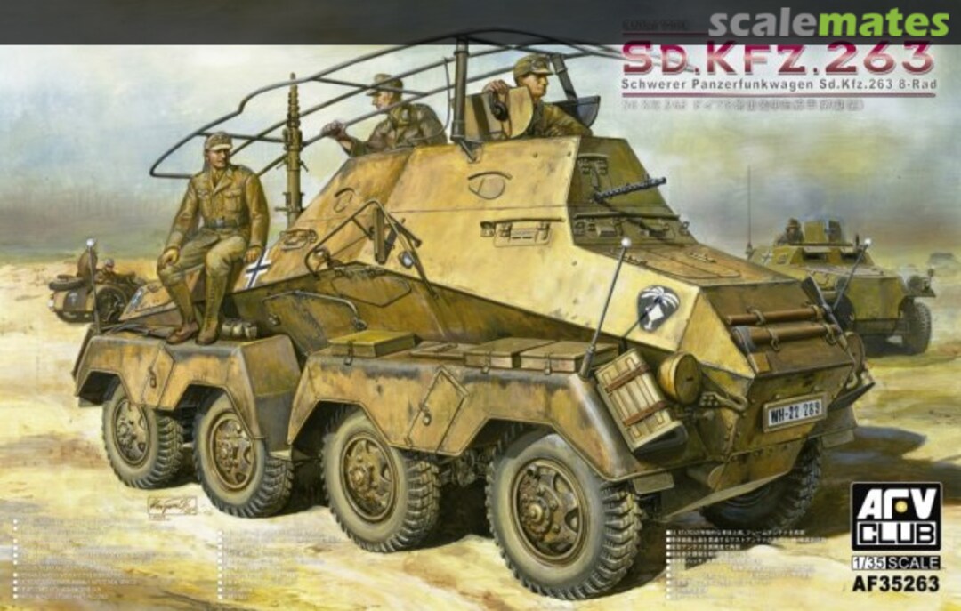 Boxart Sd.Kfz.263 AF35263 AFV Club Boxart Sd.Kfz.263 AF35263 AFV Club