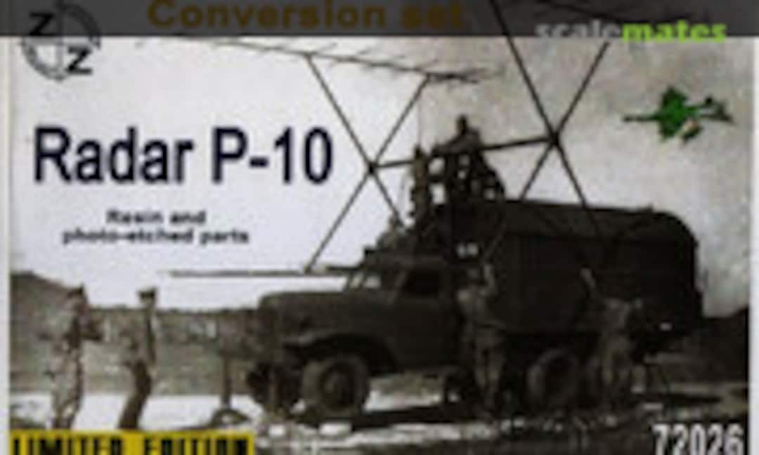 1:72 P-10 Radar on Military Truck conversion set. (ZZ Exclusive Modell 72026) 72026