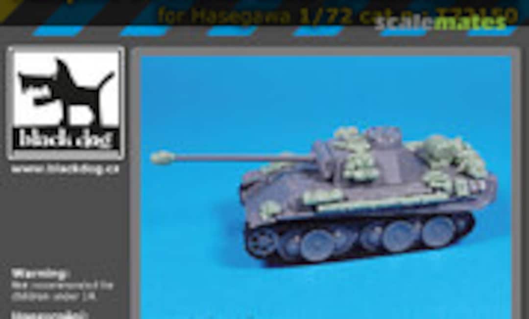 1:72 Pz.Kpfw. V Panther Ausf.G accessories set (Black Dog T72150) T72150