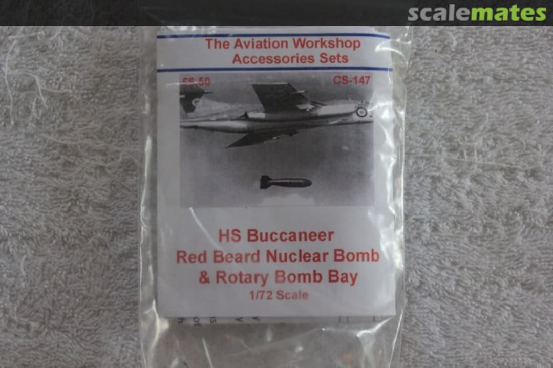 Boxart Red Beard Nuclear bomb & rotary bomb bay CS-147 The Aviation Workshop Boxart Red Beard Nuclear bomb & rotary bomb bay CS-147 The Aviation Workshop
