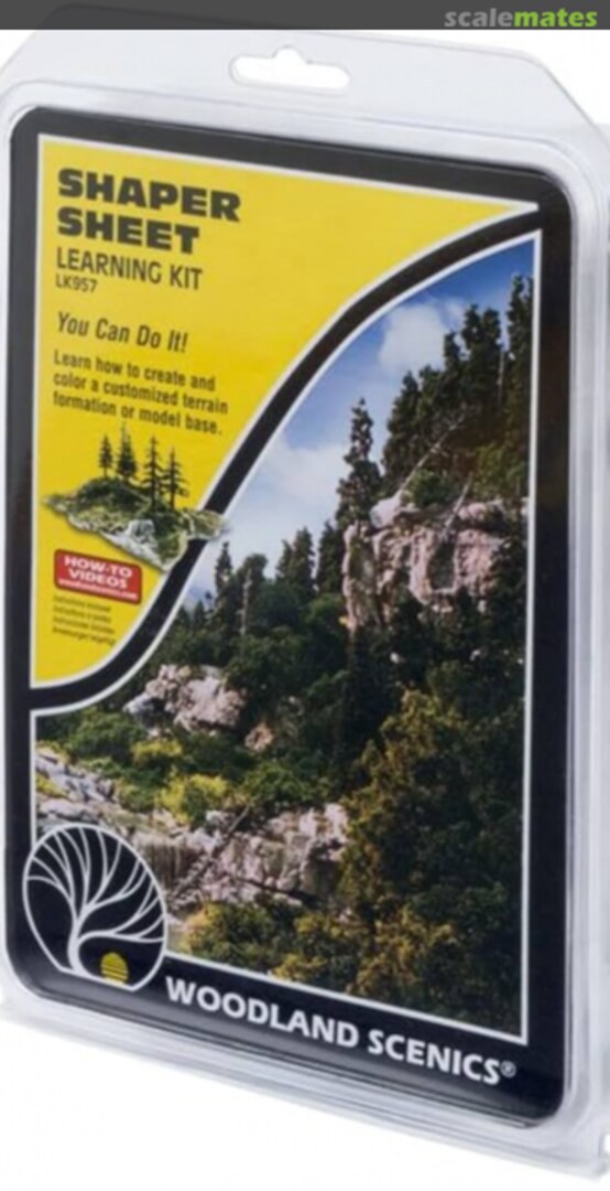 Boxart Shaper Sheet Learning Kit LK957 Woodland Scenics Boxart Shaper Sheet Learning Kit LK957 Woodland Scenics