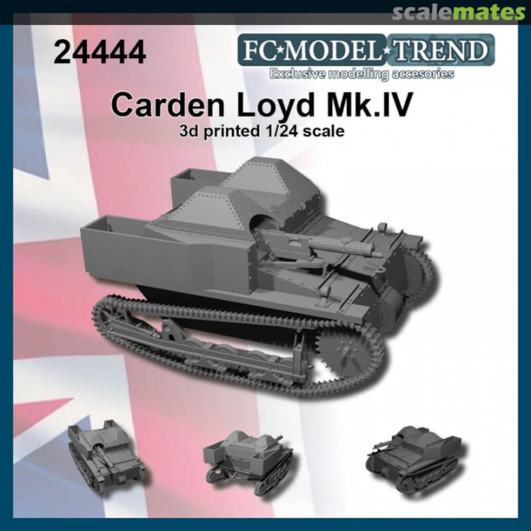 Boxart Carden Loyd Mk.IV 24444 FC Model Trend Boxart Carden Loyd Mk.IV 24444 FC Model Trend