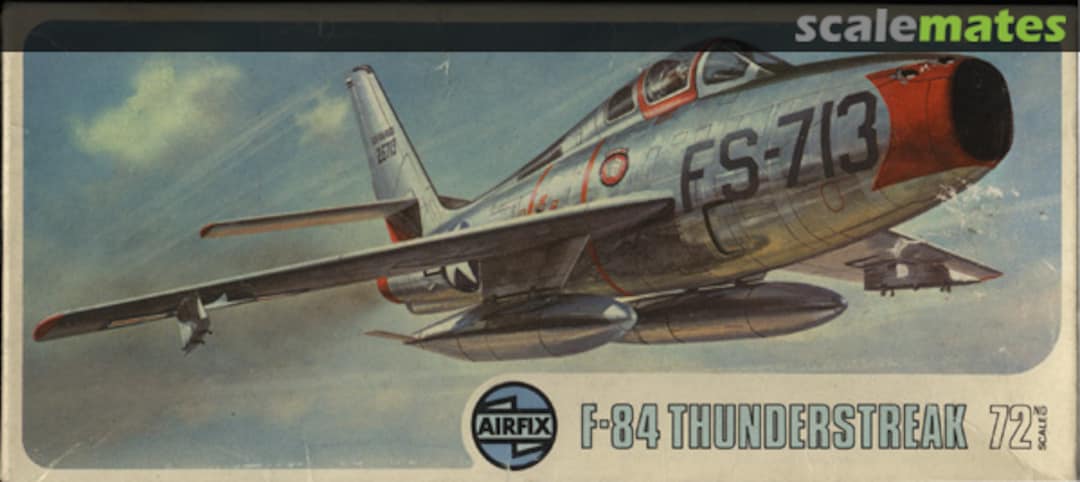 Boxart F-84 Thunderstreak 03022-9 Airfix Boxart F-84 Thunderstreak 03022-9 Airfix