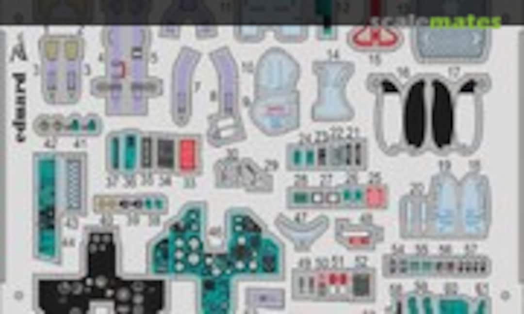 1:48 MiG-23MF interior S. A. - Trumpeter - (Eduard FE663) FE663