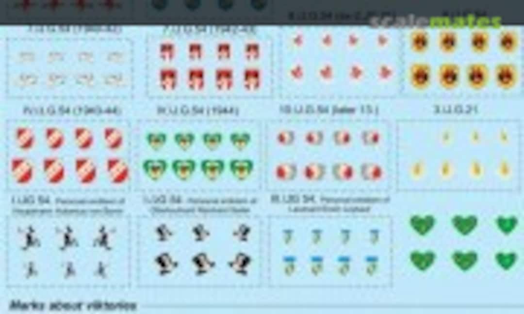 1:72 Jagdgeschwader 54 "Gruenherz" (Print Scale 72-020)