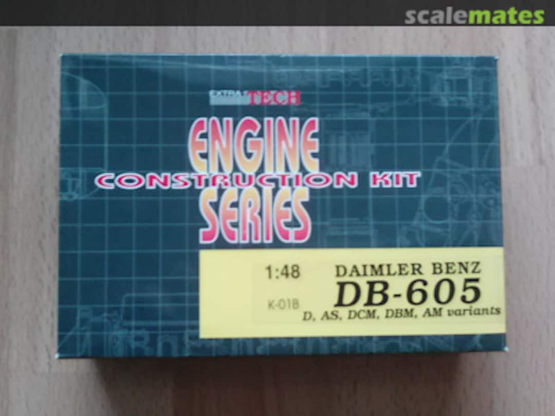 Boxart Daimler Benz DB-605 K-01B Extratech Boxart Daimler Benz DB-605 K-01B Extratech