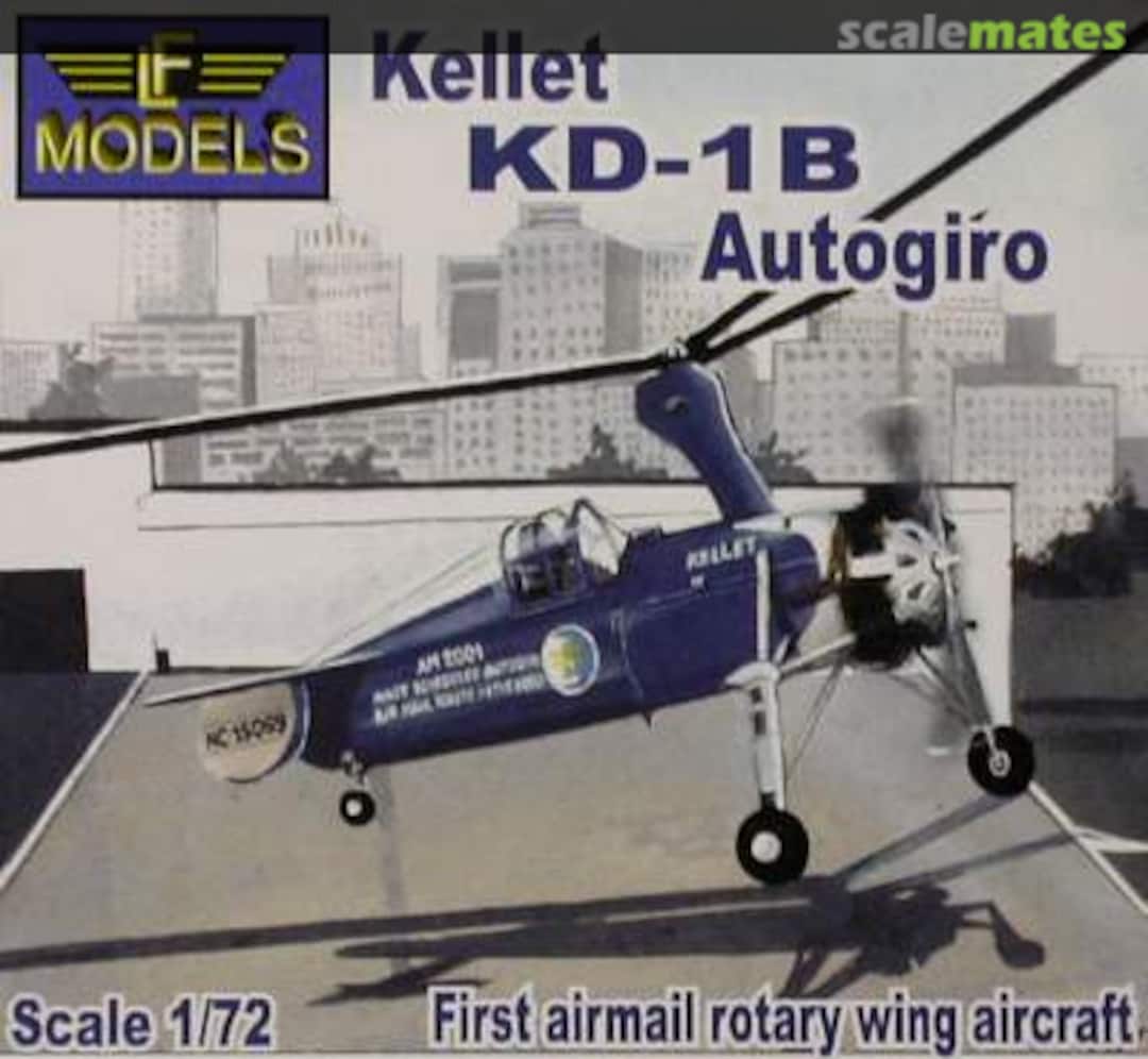Boxart Kellet KD-1B Autogiro 7246 LF Models Boxart Kellet KD-1B Autogiro 7246 LF Models