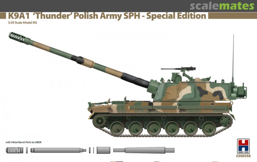 Boxart K9A1 'Thunder' Polish Army SPH - Special Edition 35005SE Hobby 2000 Boxart K9A1 'Thunder' Polish Army SPH - Special Edition 35005SE Hobby 2000