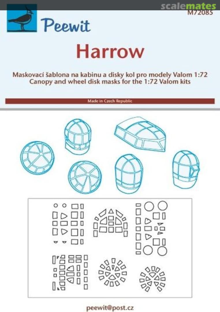 Boxart Handley Page Harrow M72085 Peewit