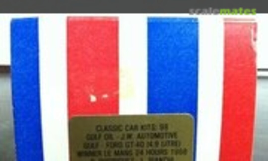 Ford GT40 #1075 &quot;Gulf&quot; (Grand Prix Models GPM098)