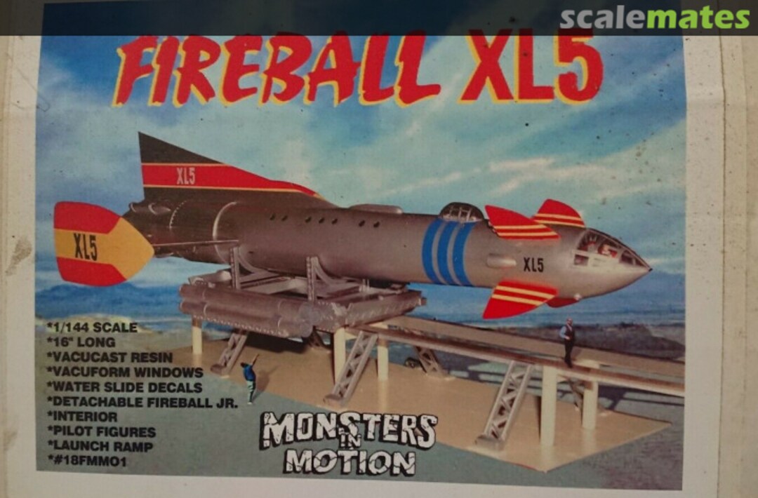 Boxart Fireball XL5 18FMM01 Monsters in Motion Boxart Fireball XL5 18FMM01 Monsters in Motion