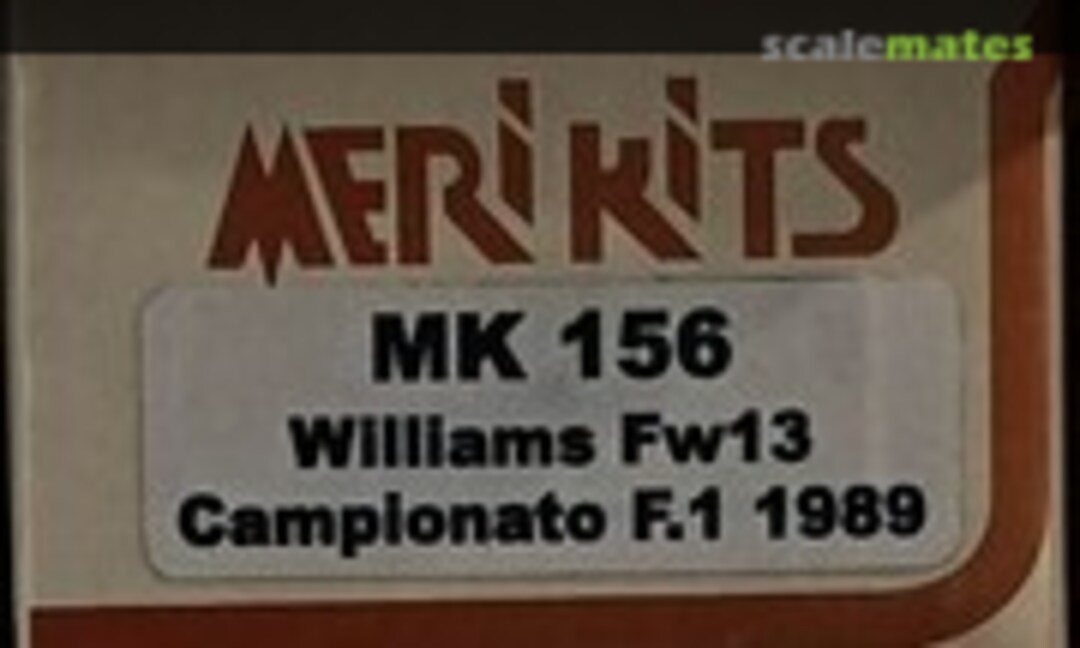 1:43 Williams FW13 Renault (Meri Kits MK 156)