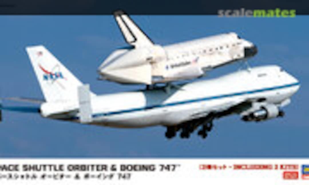 1:200 Space Shuttle Orbiter & Boeing 747 (Hasegawa 10680) 10680